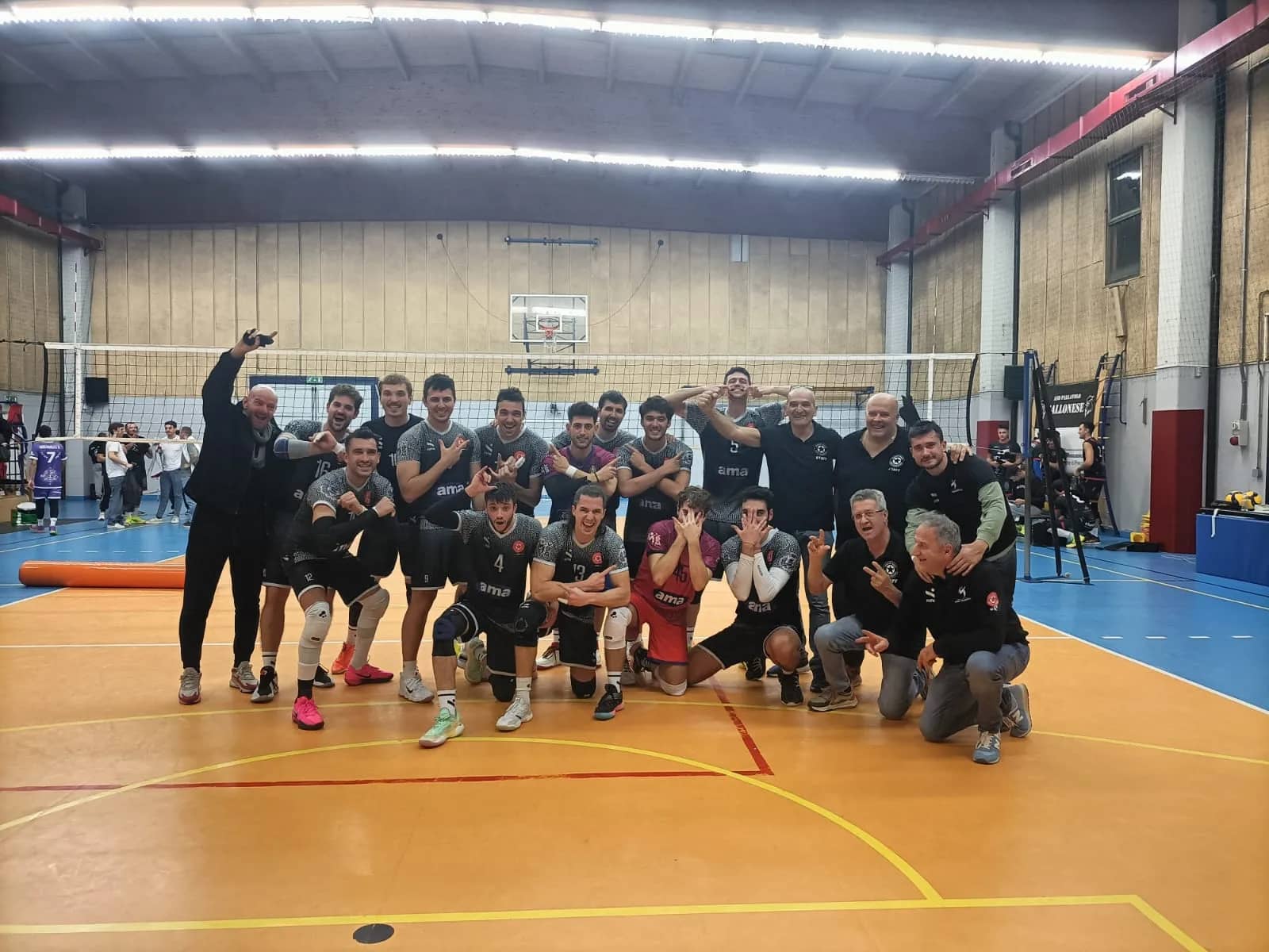 La Serie C Maschile AMA VBSM vince ancora al tie-break!