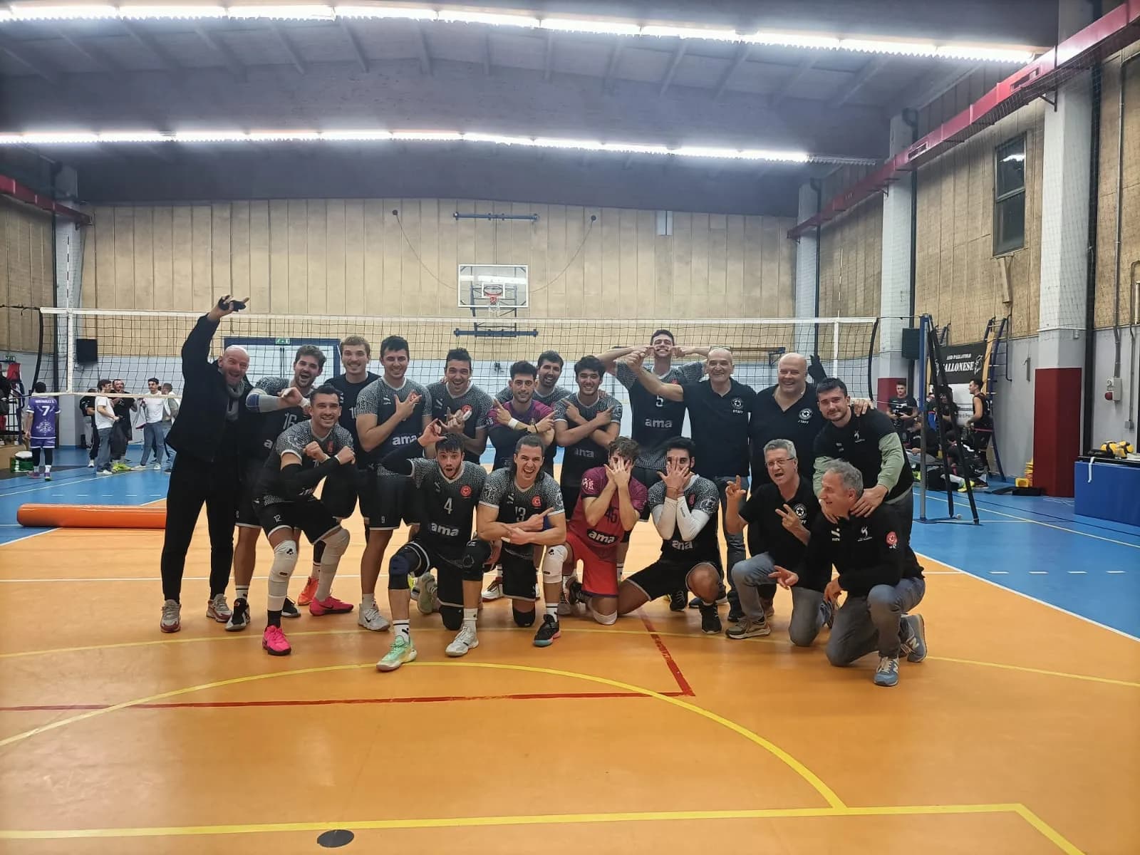La Serie C Maschile AMA VBSM vince ancora al tie-break!