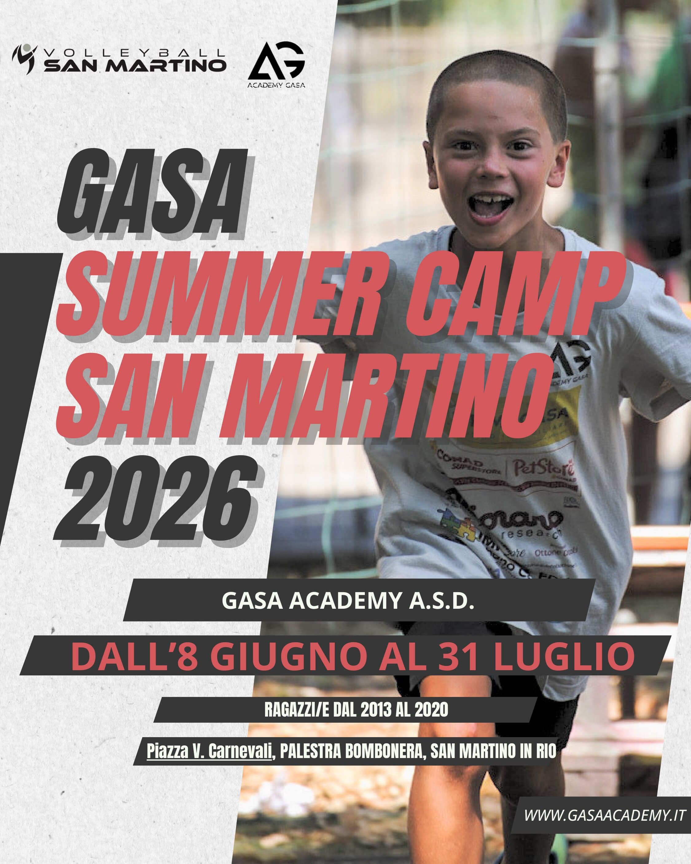 GASA SUMMER CAMP SAN MARTINO 2026